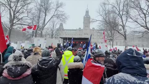 QUEBEC PEACEFUL PROTEST!!