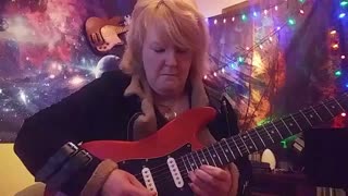 Still Got The Blues- Gary Moore cover by female lead guitarist Cari Dell