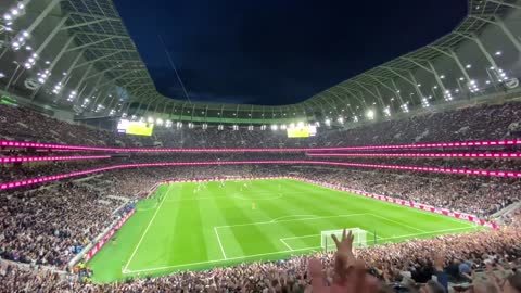 Oh when the Spurs go marching in Tottenham 3 - 0 arsenal Tottenham Hotspur Stadium 2022