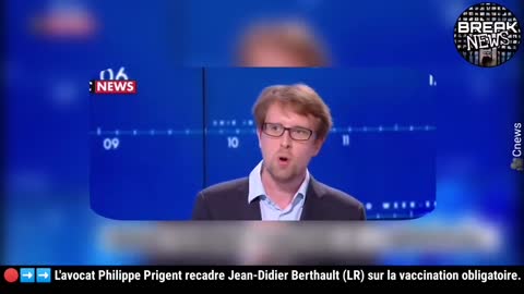 Philippe Prigent recadre Jean-Didier Berthault (LR) sur la vaccination obligatoire