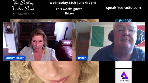 The Shelley Tasker Show 28th June 2023 Guest Brizer