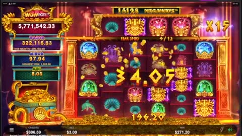 Ancient Fortunes Poseidon Megaways Slot Bonus BIG WIN (HUGE MULTIPLIER)