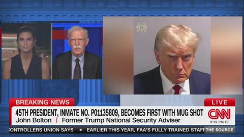 August 24, 2023 - John Bolton on Trump Mug Shot