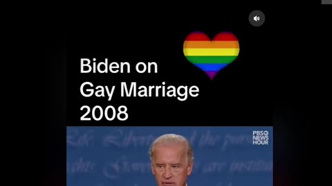 Joe Biden Gay Marriage 2008