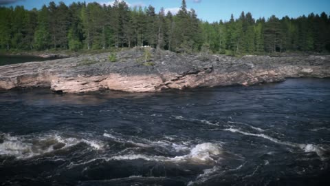 Pello - Fishing Capital of Finland Tornio River Salmon fishing Torne River Tornionjoki in Lapland