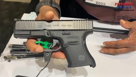 Glock 30 Gen5 45ACP and Glock 29 Gen5 10mm Subcompact Pistols - SHOT Show 2024