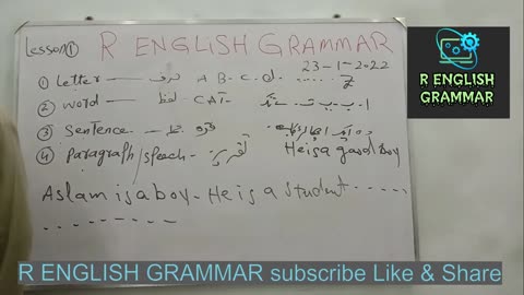 Letter/Word/Sentence/Paragraph/Speech | Basic Of English Grammar | English Grammar Learning | Tense