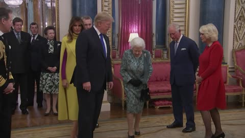 The Queen Beckons Reluctant Princess Anne to Greet Donald Trump!