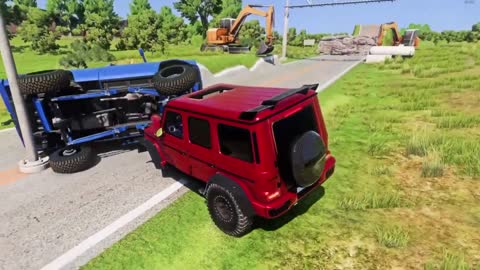 Realistic Car Crashes - Beamng Drive mods | Car Crash Simulator