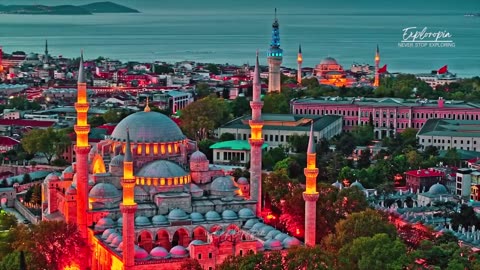 Beautiful _ Largest City of Türkiye_ Istanbul ---- in 4K ULTRA HD 60FPS Video by Drone