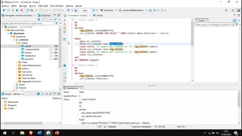 Lenguaje SQL y PostgreSQL parte 25. Procedimientos almacenados, parte 5.