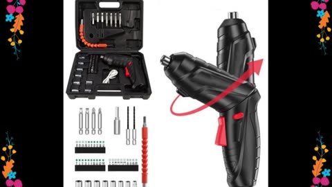 Compact 3.6V Household Power Tool Set with 1800mAh Lithium Battery