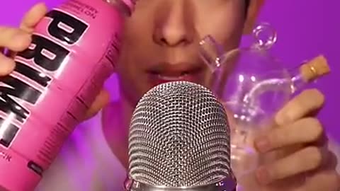 asmr staying hydrated