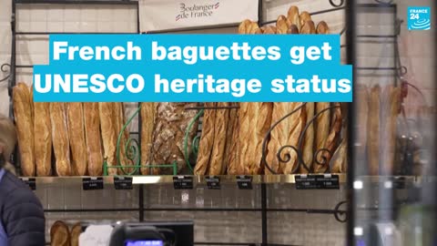 ‘250 grams of magic and perfection’: French baguettes get UNESCO world heritage status