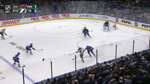 Marco Rossi with a Short Goal vs. Tampa Bay Lightning