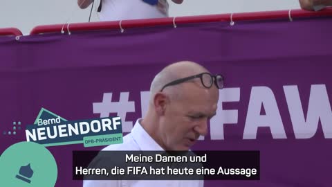 Der DFB knickt ein - nur der Präsident sieht es anders _ WM 2022