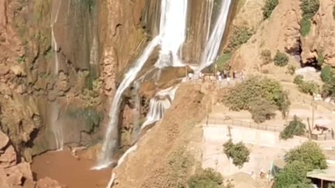 The amazing Ouzoud waterfalls Morocco