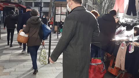 Un marché à Paris