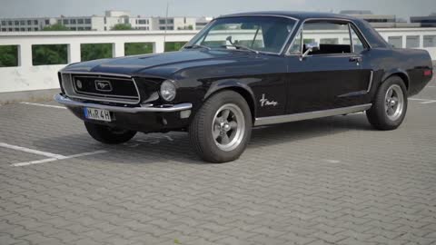 1968 Ford Mustang 289 V8 Coupe - Sound + CarPorn