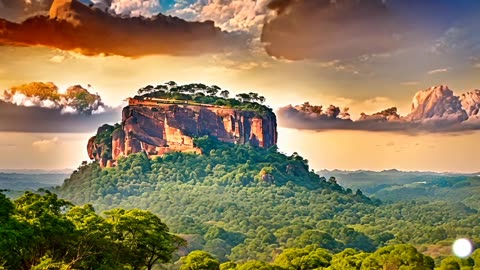 Sri Lankan Beautiful Place In Sigiriya