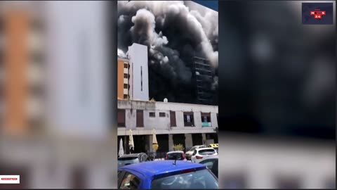 Blaze in Rome apartment building leaves one dead and injures 15