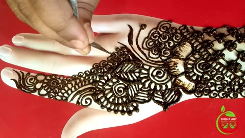 Latest & Most Stylish New Mehndi Design / Sneha Art Mehndi Gallary