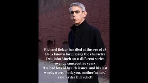 RIP Richard Belzer