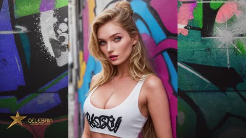 POSH - Street Chic_ Unseen AI Generated Slideshow Featuring AI Elsa Hosk