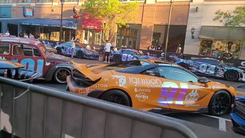 PART 2 CAR SHOW... LAMBORGHINI CRASH CAR AFTER PULLING OUT! THIS WAS WAY TO CRAZY!