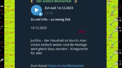 Zu viel Info – zu wenig Zeit 14.12.2023