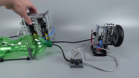 Running Lego Engines with Air