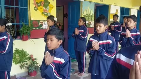 Sanskrit Prayer in Government School