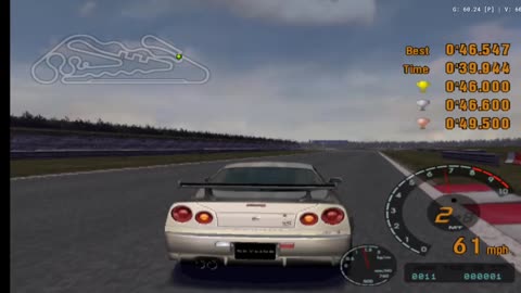 Gran Turismo 3 - License Test IA-7 3rd Try(AetherSX2 HD)