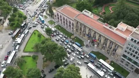 Italy, tourist bus protest in Palermo, a paralyzed city: "Workers are collapsing...