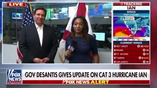 Gov. Ron DeSantis Gives an Update on Hurricane Ian