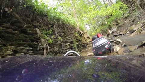 We lost the road about a mile back! Creek Crawl