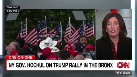 Kathy Hochul being retarded