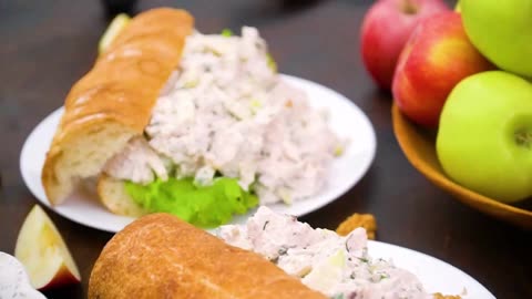 Apple Fennel Chicken Salad