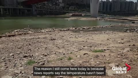 China faces another month of drought as Yangtze tributary runs dry (1)