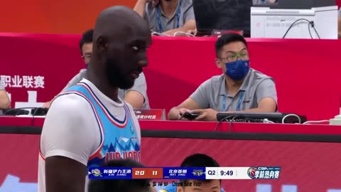 7'6" Tacko Fall China CBA Debut