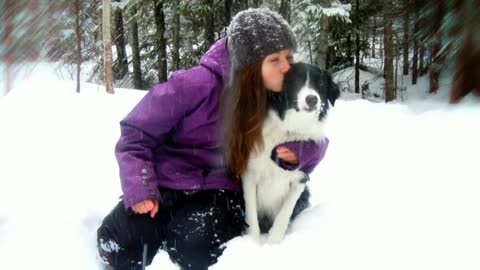 Alexandra Cote and Her Talented Dogs traning