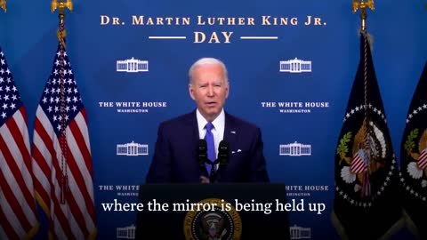 Biden Decries 'Voter Suppression And Election Subversion' In Martin Luther King Jr. Day Message