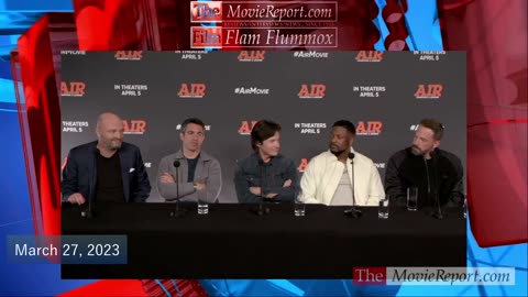 AIR talk with Ben Affleck, Chris Tucker, Jason Bateman, Chris Messina, Matthew Maher - March 27,2023