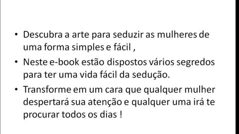 Fórmula Americana Para Conquistar Mulheres