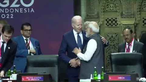 PM Modi exchange some magical words