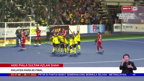 BERITA PERDANA – HOKI PIALA SULTAN AZLAN SHAH ; MALAYSIA MARA KE FINAL