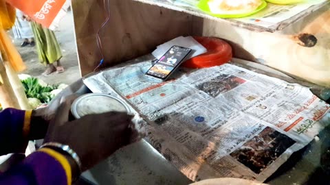 Young Boy Selling Bhapa Pitha to Make a Living | Bangladeshi Street Food