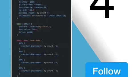 CSS Counter #thewebforce #frontend #development #website #webdeveloper #freelancing