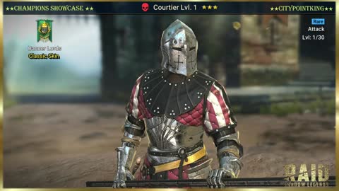 Raid Shadow Legends - Courtier - Classic Skin