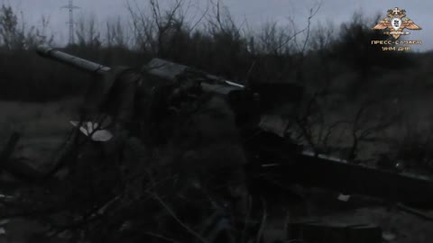 Artillery of the 11th DNR regiment strikes Ukrainian nationalists